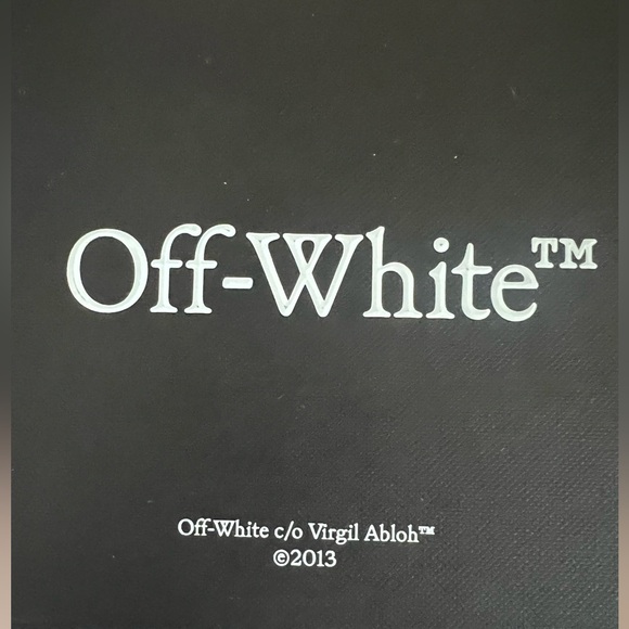 New Off-White Mystic Black Squared Sunglasses main image 7